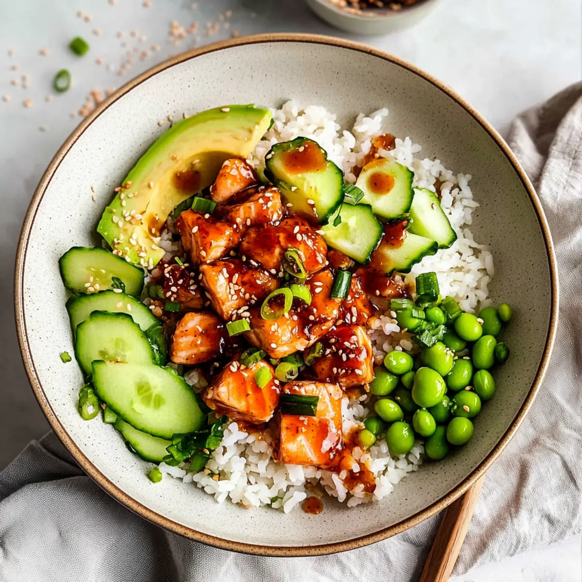 Honey Sriracha Salmon Bowls: Quick, Flavor-Packed Satisfaction
