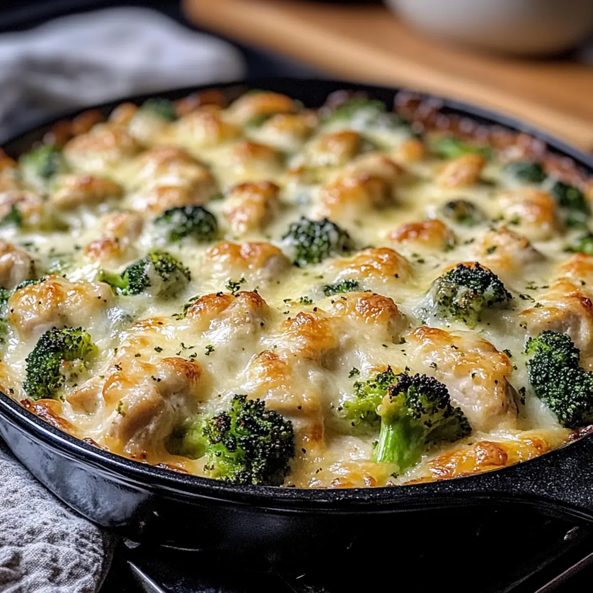 Keto Chicken Alfredo Broccoli Bake: Comfort Food Made Healthy