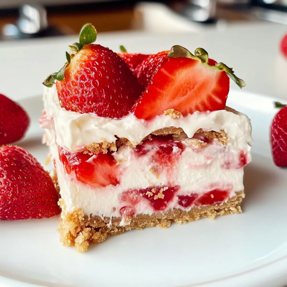 Irresistible Strawberry Icebox Cake for Effortless Summer Bliss