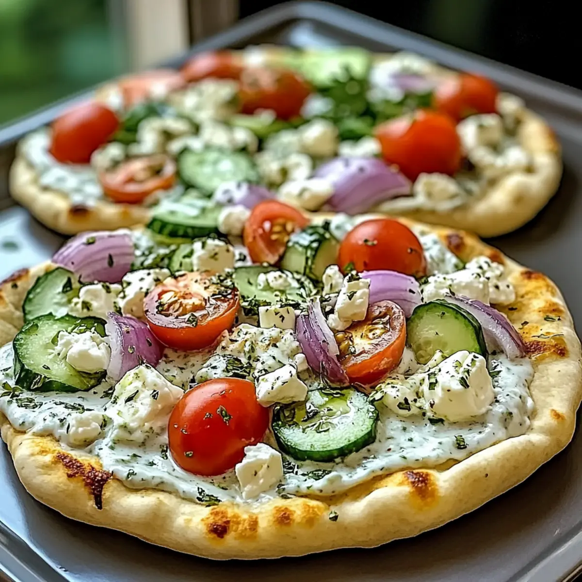 Tzatziki Chicken Pizza: A Fresh Mediterranean Twist
