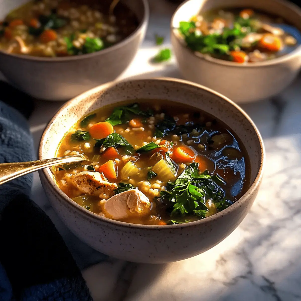 Crockpot Hearty Chicken and Rice Soup for Cozy Nights in