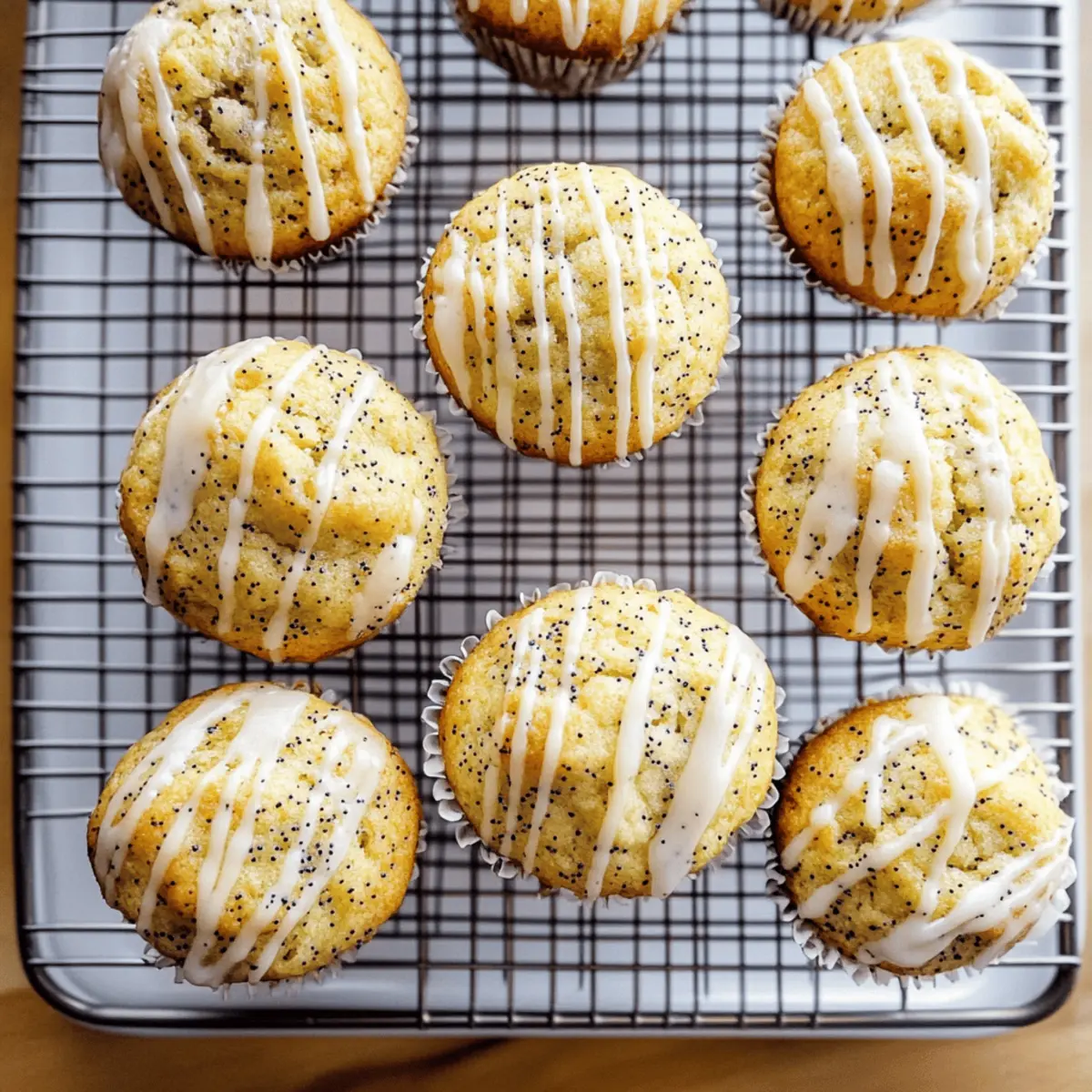 Irresistibly Moist Homemade Lemon Poppyseed Muffins Recipe