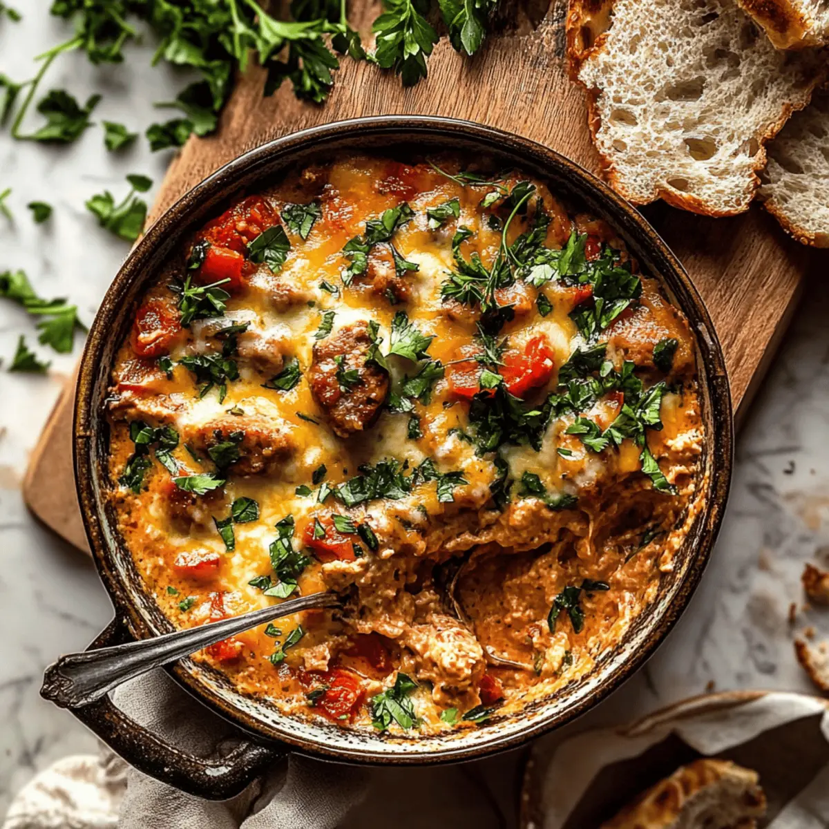Sloppy Hot Italian Cheese Dip: A Creamy Flavor Explosion