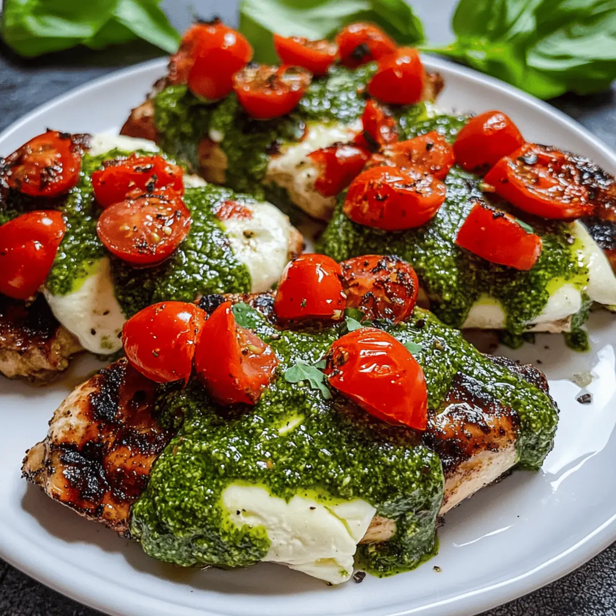 Savory Chicken Margherita: Quick, Fresh, and Flavorful Delight