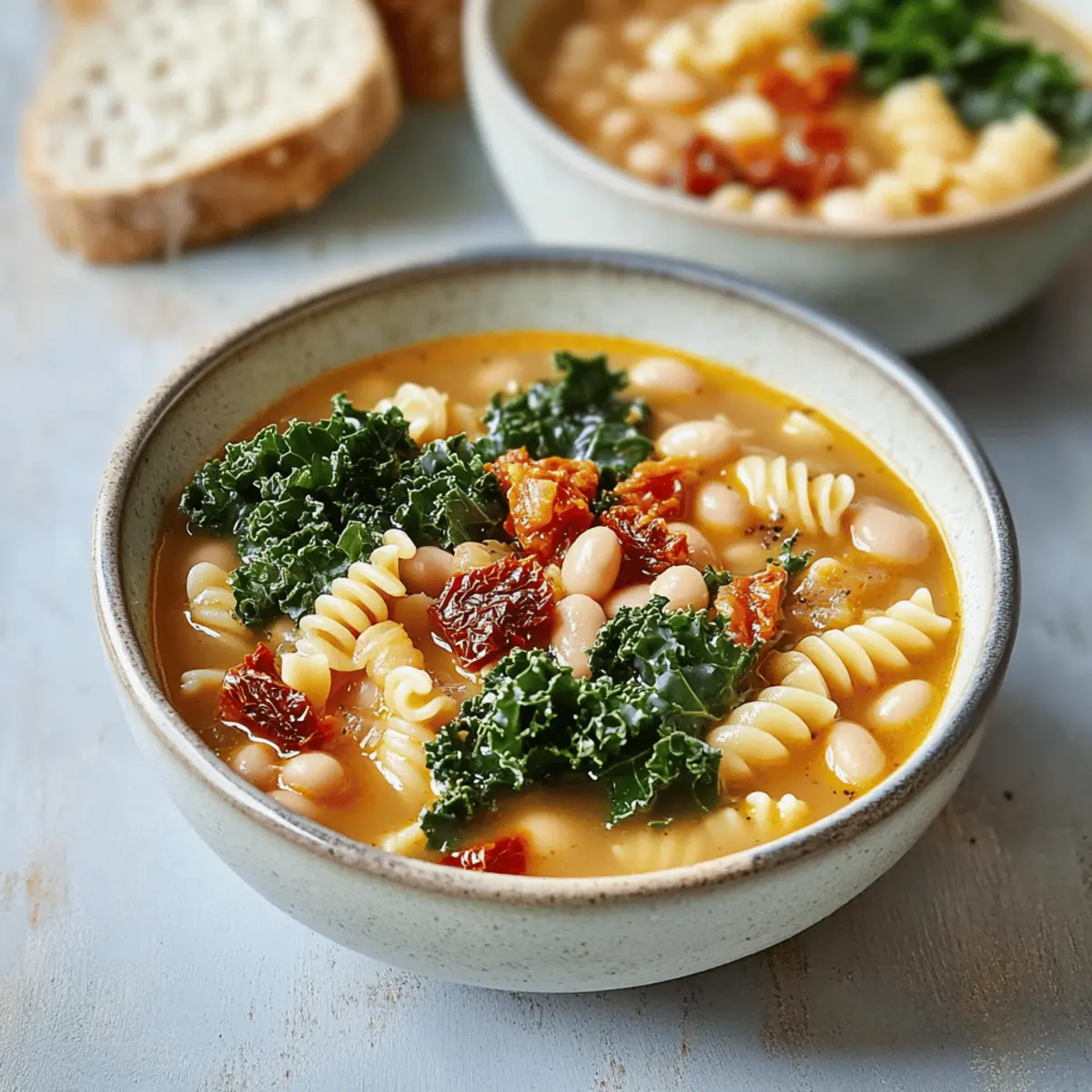 Comforting Cannellini Bean & Pasta Soup for Chilly Nights