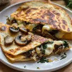 Mushroom Quesadillas