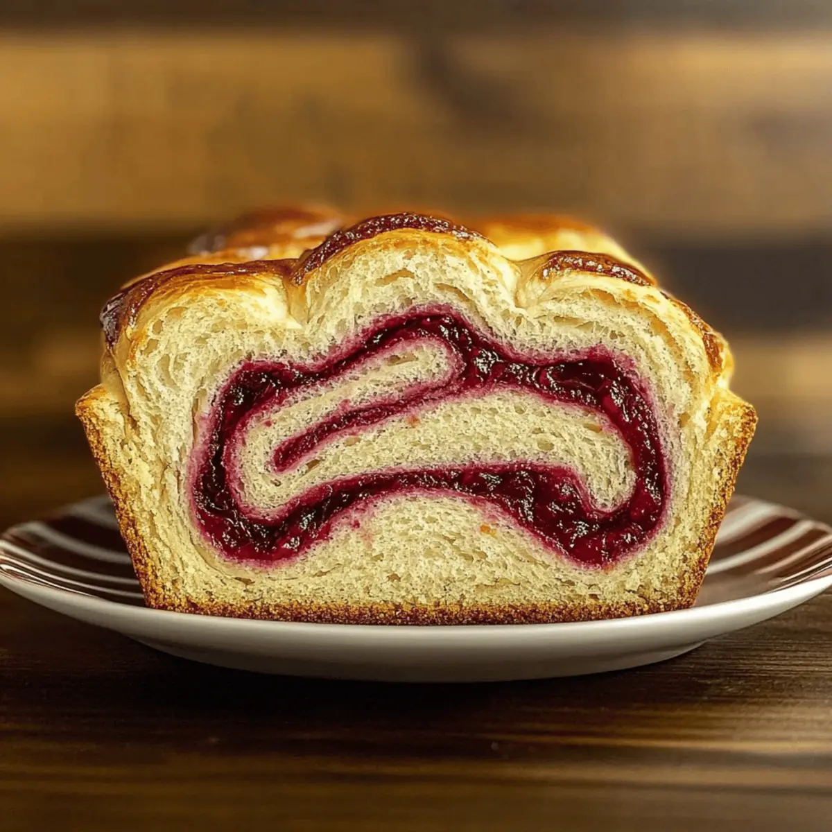 Raspberry Swirl Brioche Loaf: A Must-Bake Holiday Delight