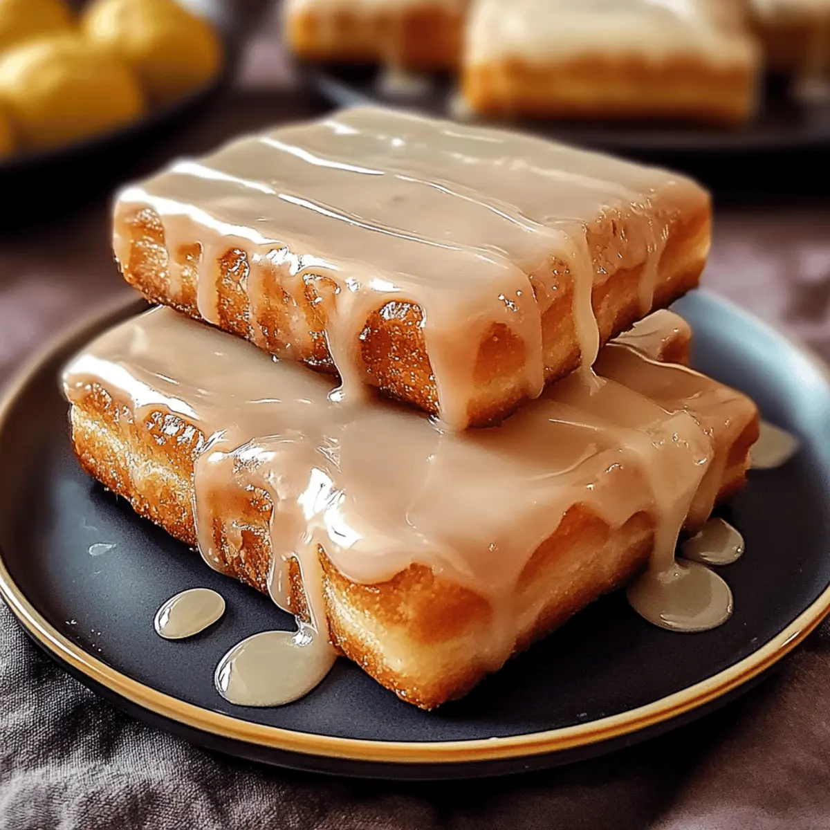 Soft Baked Maple Donut Bars that Melt in Your Mouth