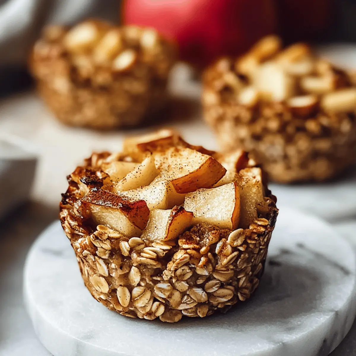 Cozy Baked Apple Oatmeal Cups for a Warm, Healthy Start