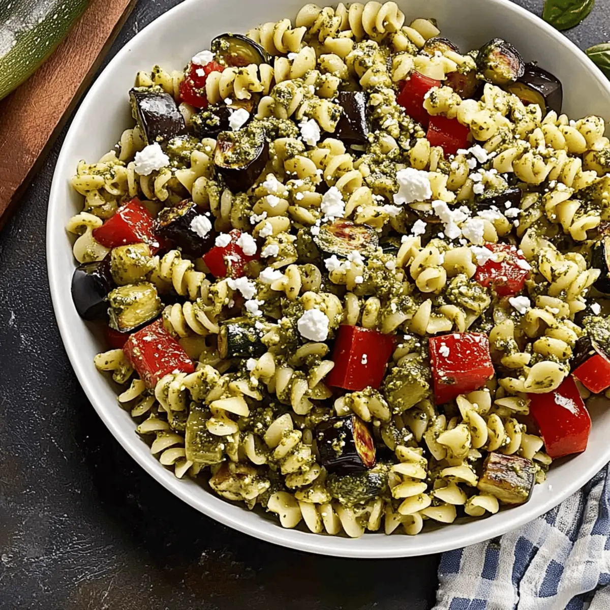 Vibrant Ditalini Pasta Salad with Roasted Veggies Recipe