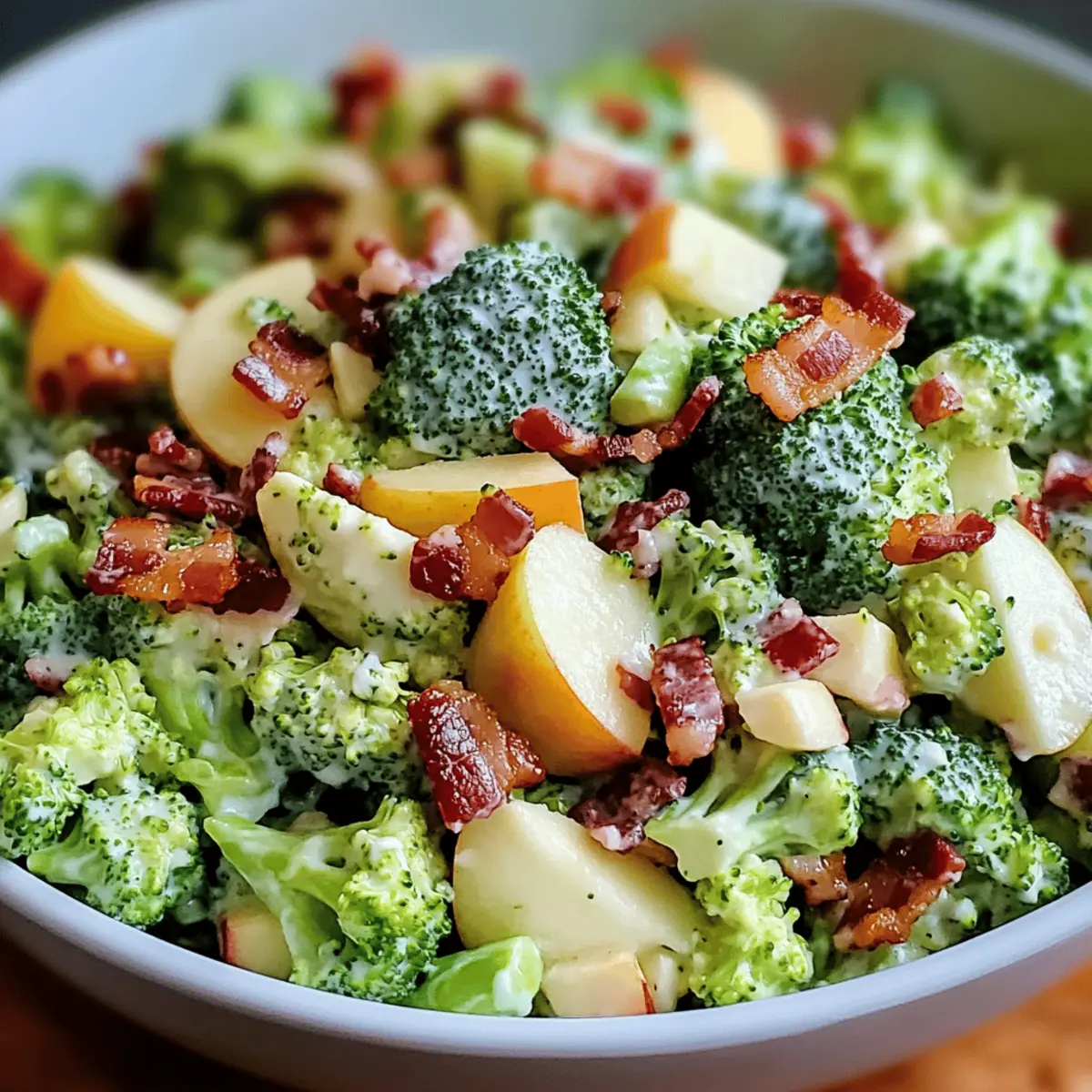 Honeycrisp Broccoli Salad: Sweet Crunch for Your Table