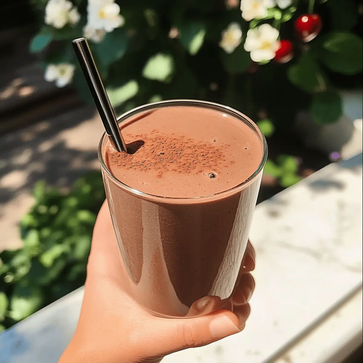 Delicious Chocolate Cherry Smoothie for a Healthy Boost