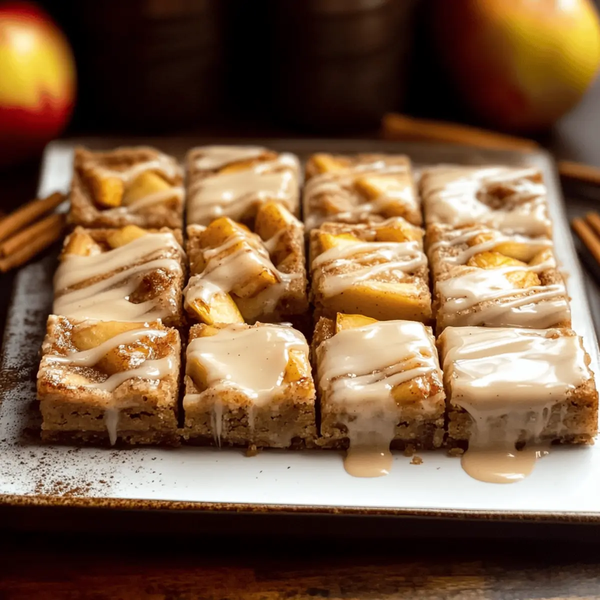 Decadent Brown Butter Apple Blondies for Cozy Evenings