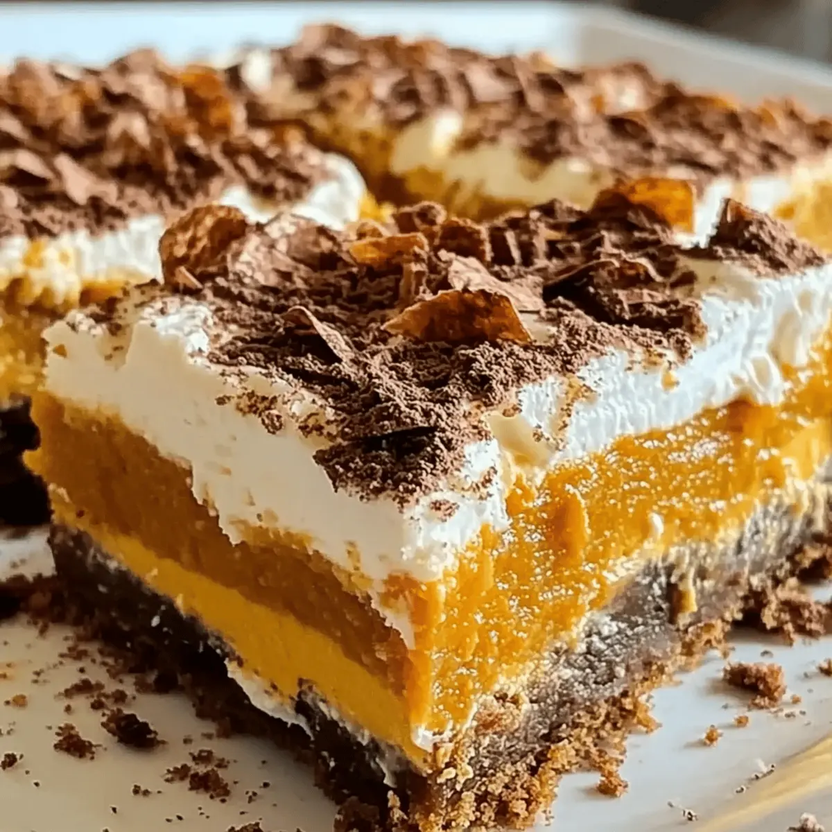 Pumpkin Cream Cheese Dream Bars for Cozy Autumn Gatherings
