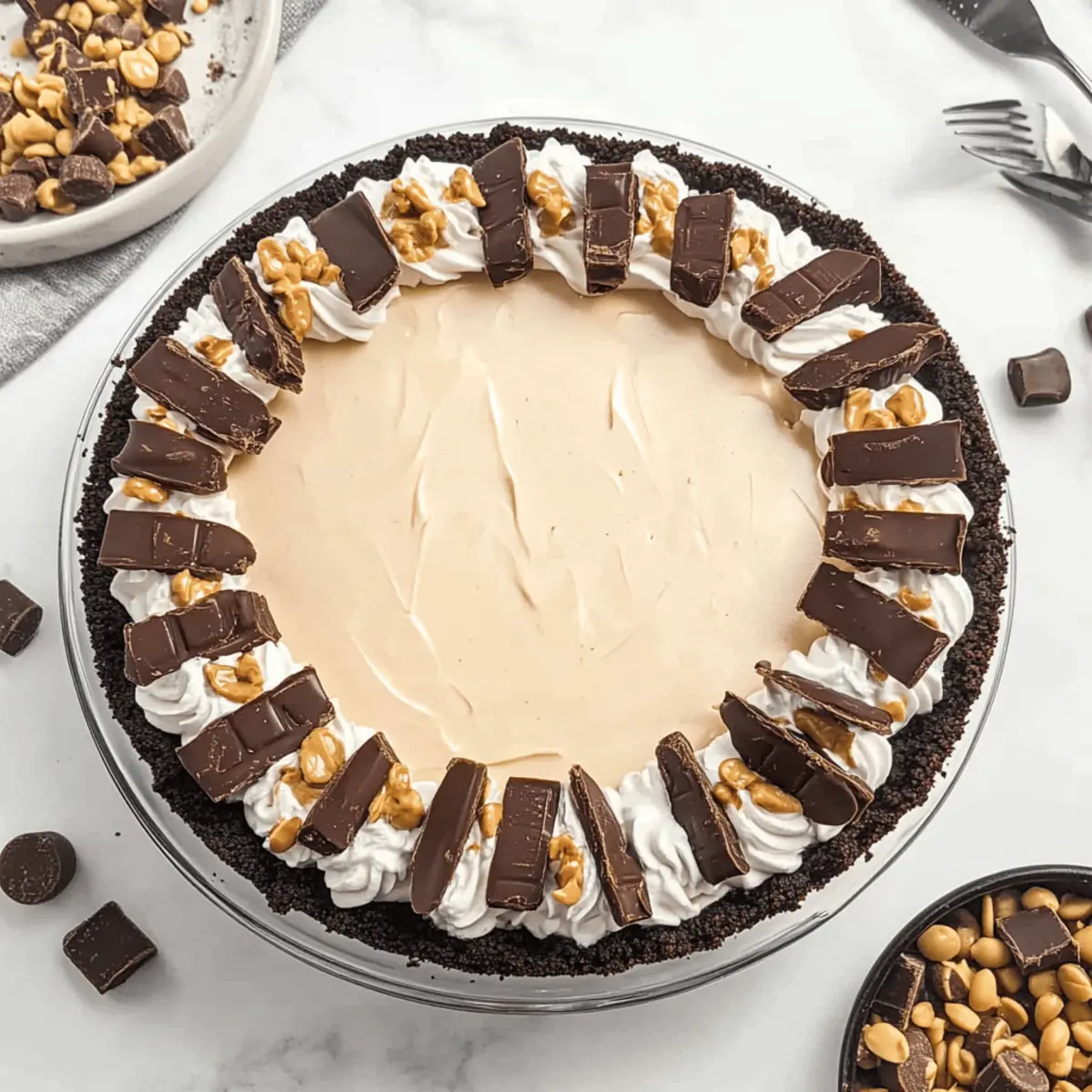 Creamy No-Bake Peanut Butter Pie You Can’t Resist