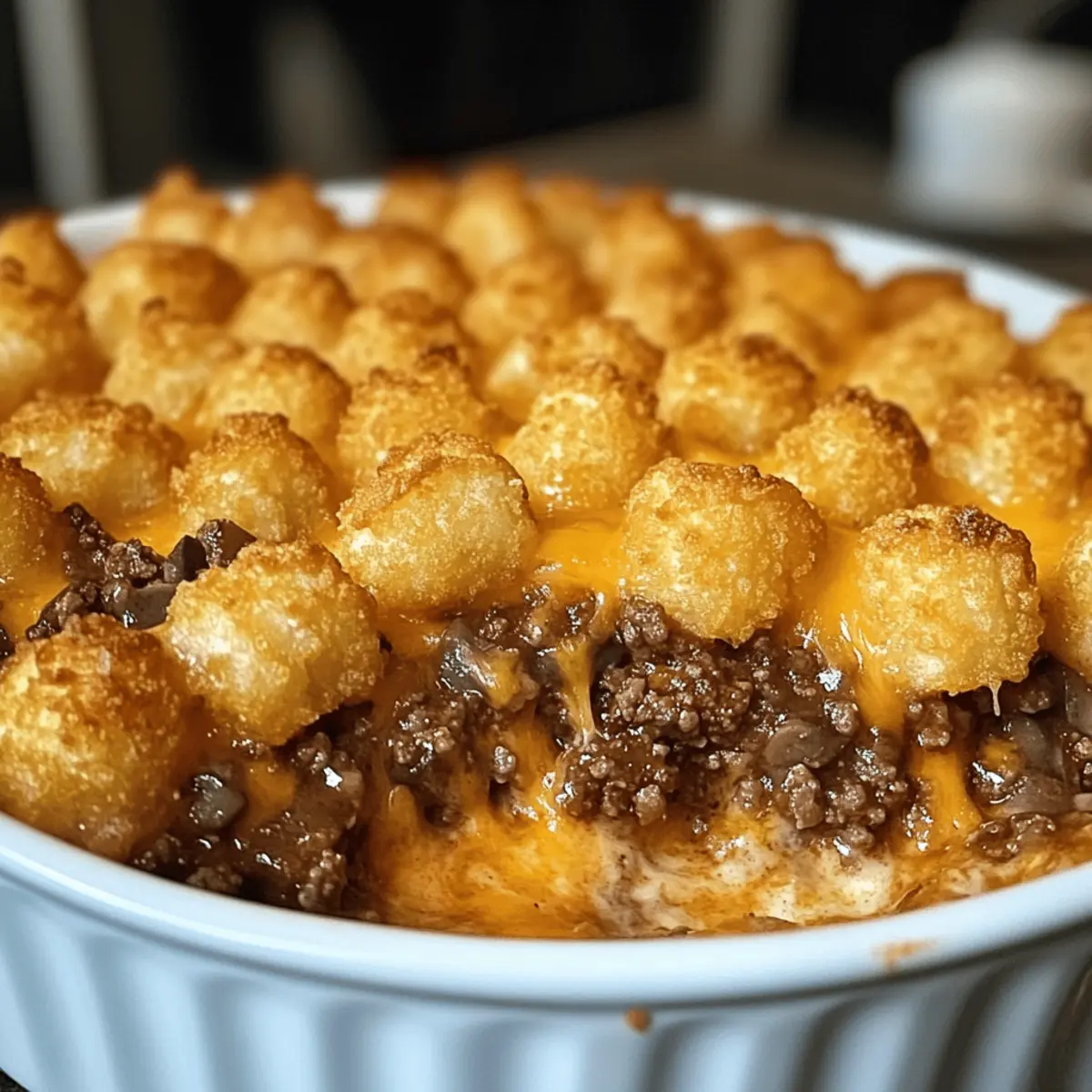 Delicious Tater Tot Casserole with Ground Beef for Family Night