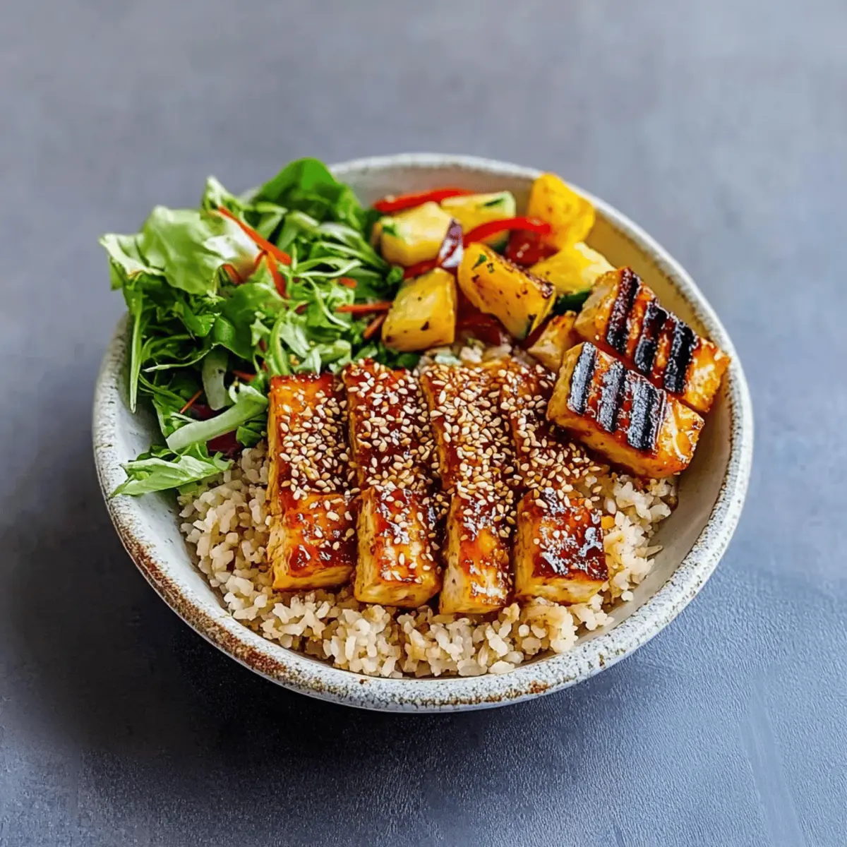 Delicious Katsu-Style Tofu Rice Bowls for Quick Comfort