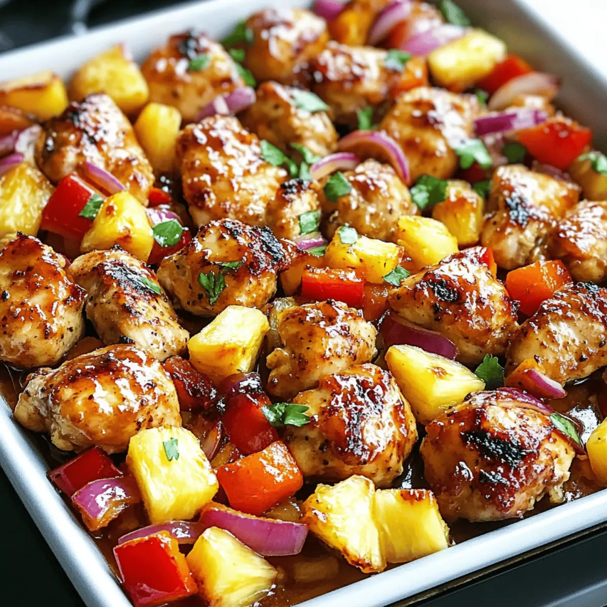 Savory Hawaiian Chicken Sheet Pan for Effortless Weeknight Dinners