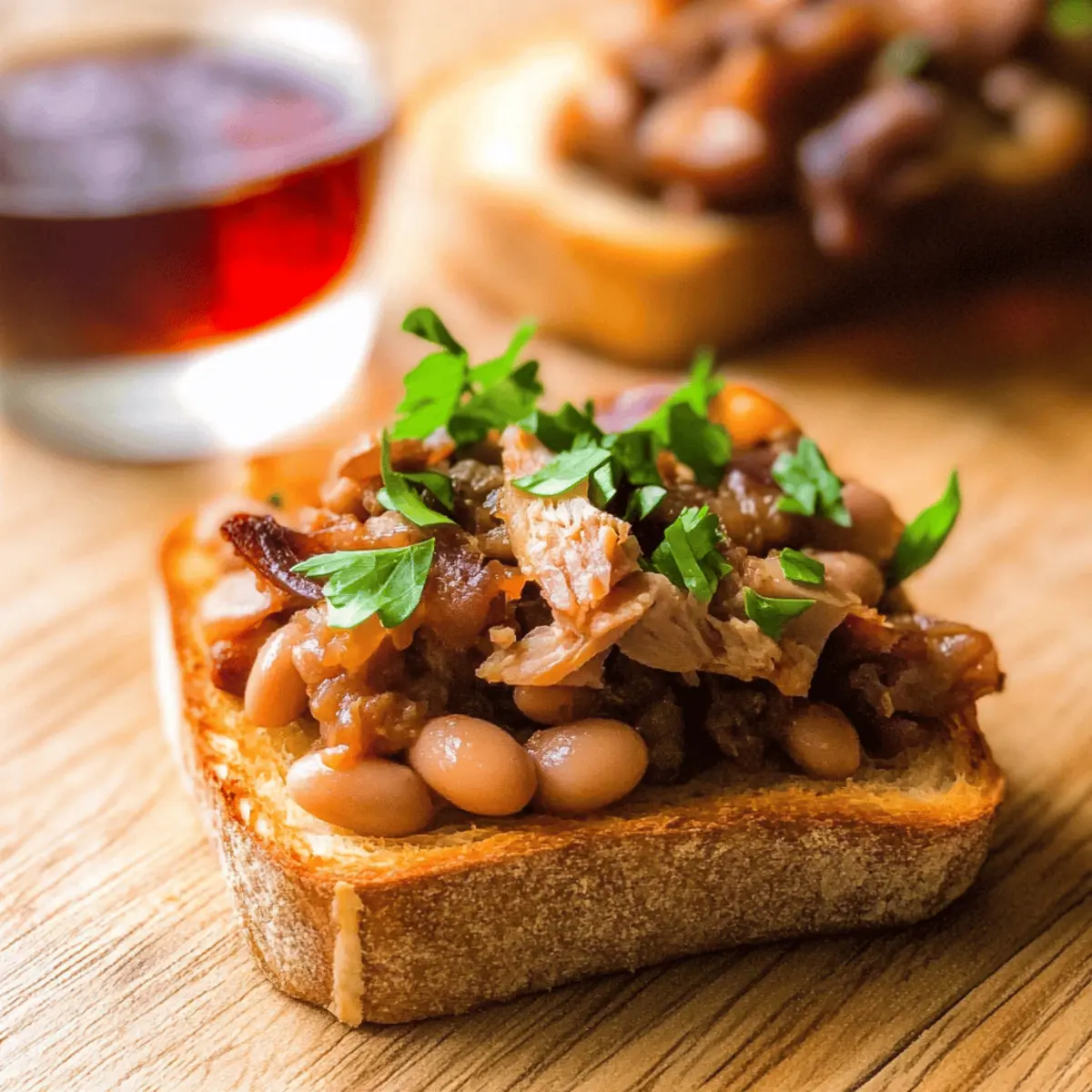 Savory Cassoulet Toast for Cozy Nights at Home