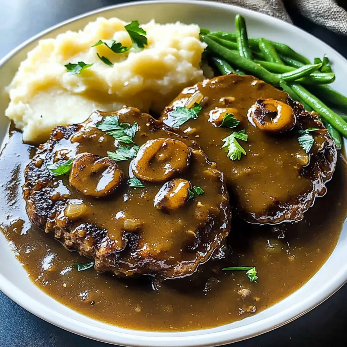 Savory Salisbury Steak That Heals Your Comfort Food Cravings