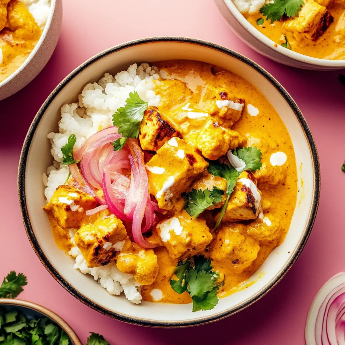 Creamy Vegan Tofu Cauliflower Curry for Cozy Nights