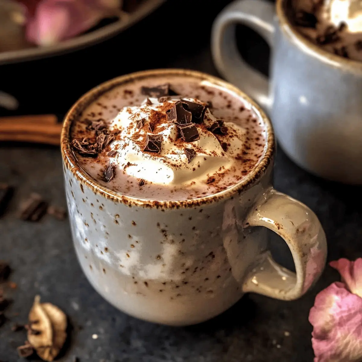 Indulge in Creamy Tahini Hot Chocolate Bliss