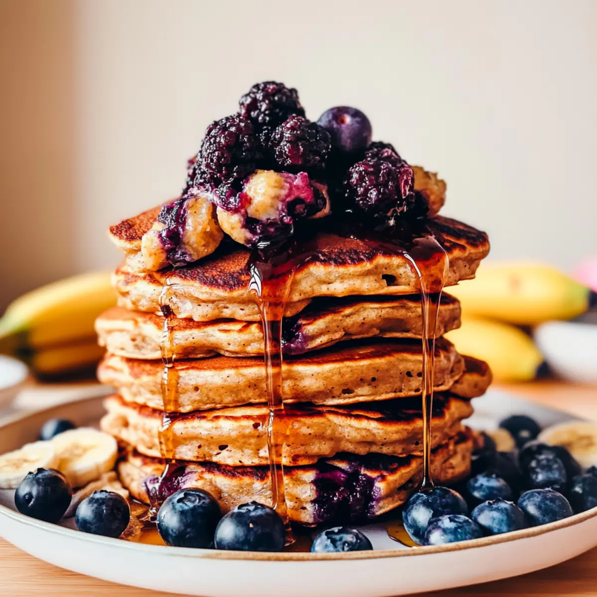 Fluffy Grain-Free Plantain Pancakes for a Delightful Breakfast