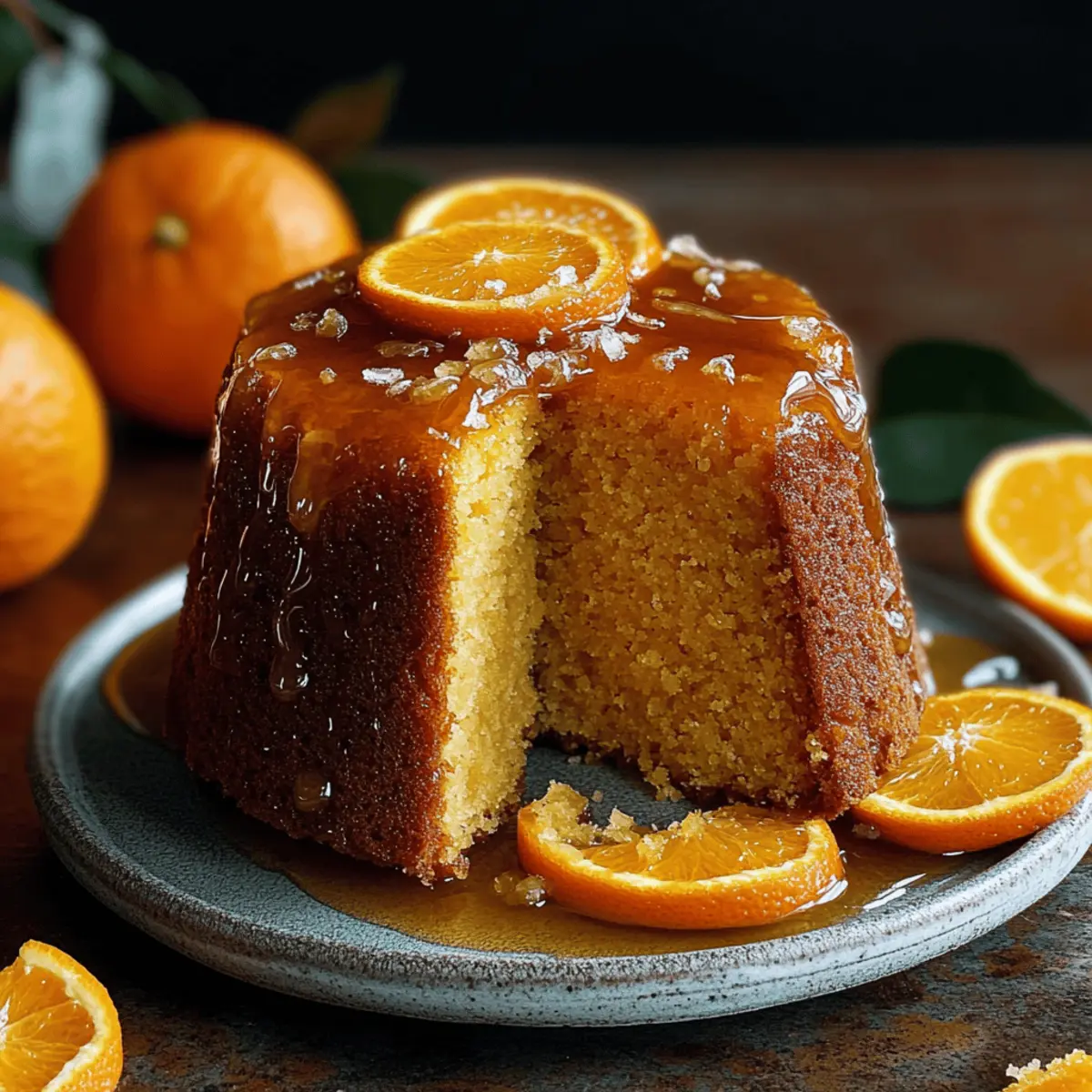 Sweet Orange Ginger Honey Cakes for Cozy Moments
