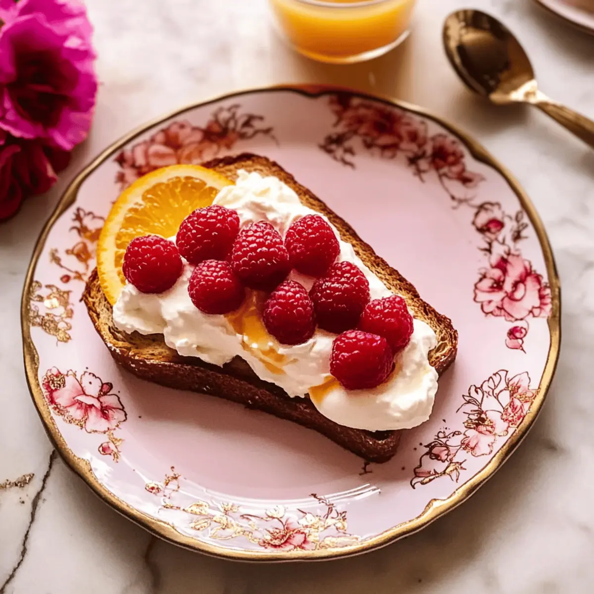 Delicious Raspberry Mascarpone Toast for a Sweet Brunch Treat