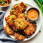 Kimchi Rice Fritters