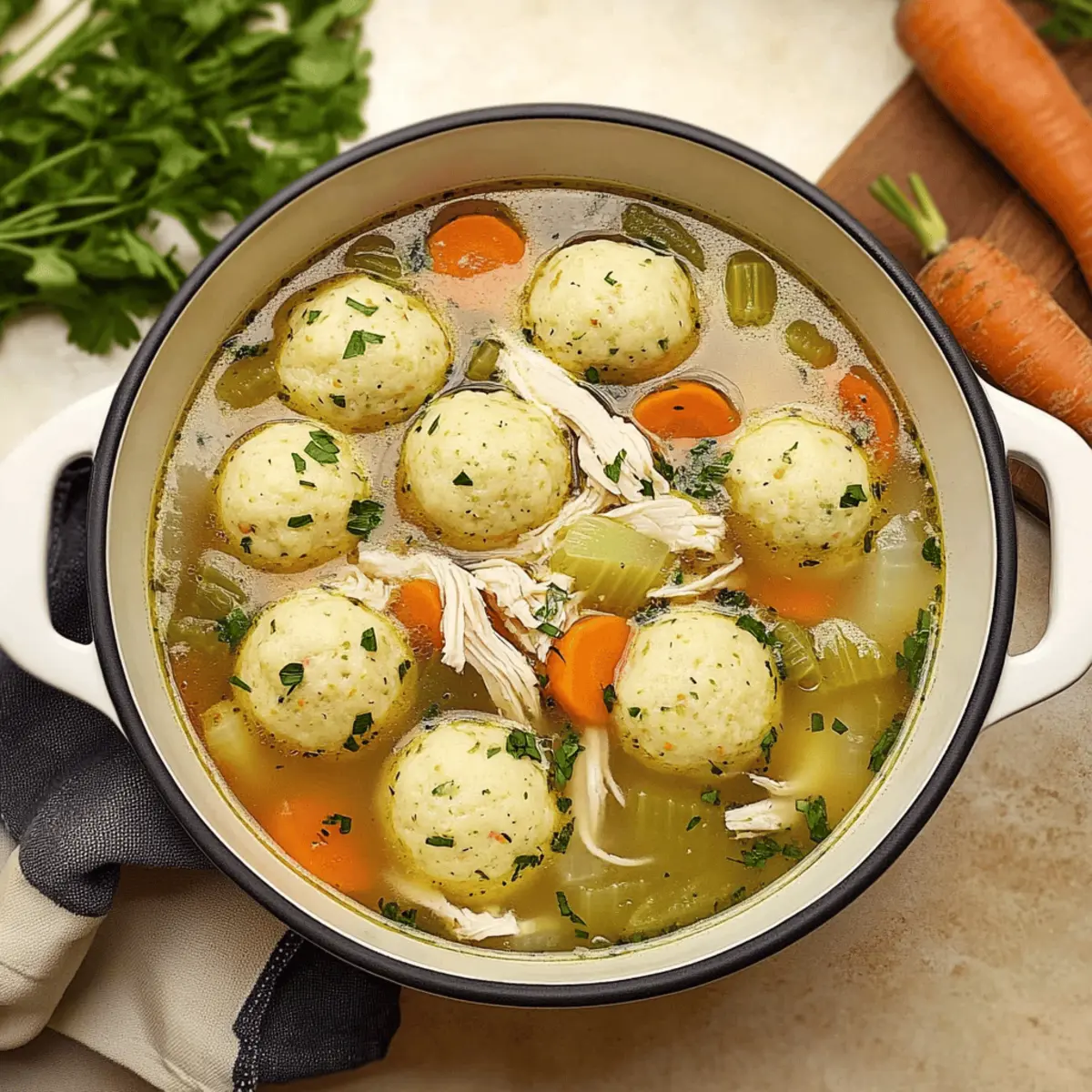 Comforting Matzo Ball Soup for Cozy Days At Home