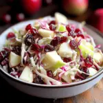 Cranberry Apple Coleslaw