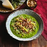 Super-green risotto soup