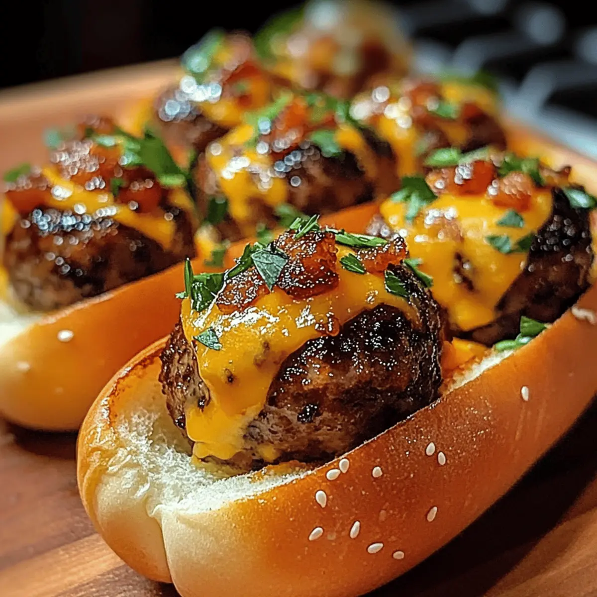 Bacon Cheeseburger Meatballs: Flavorful Bites of Joy!