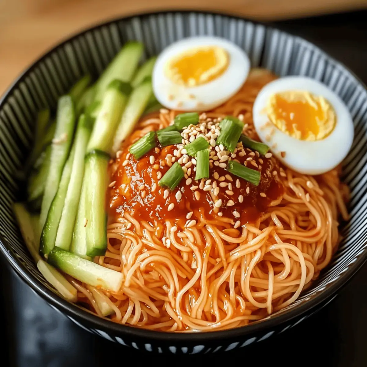 Deliciously Spicy Bibimmyeon: Your Quick Summer Noodle Fix