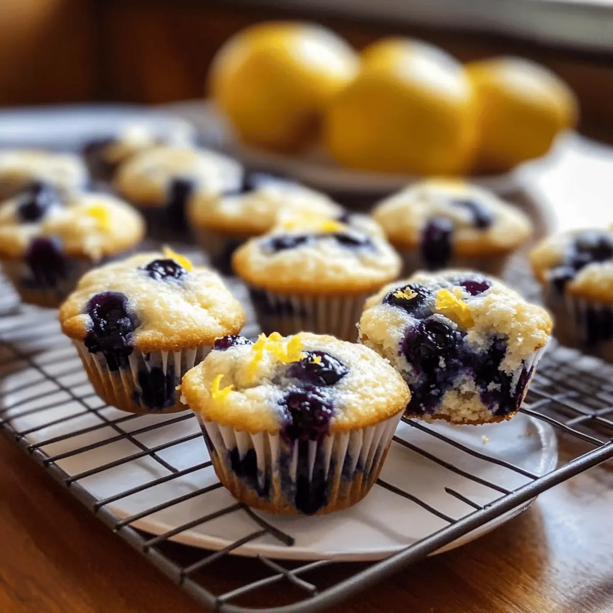 Blueberry and Lemon Zest Cottage Cheese Bites for Guilt-Free Snacking