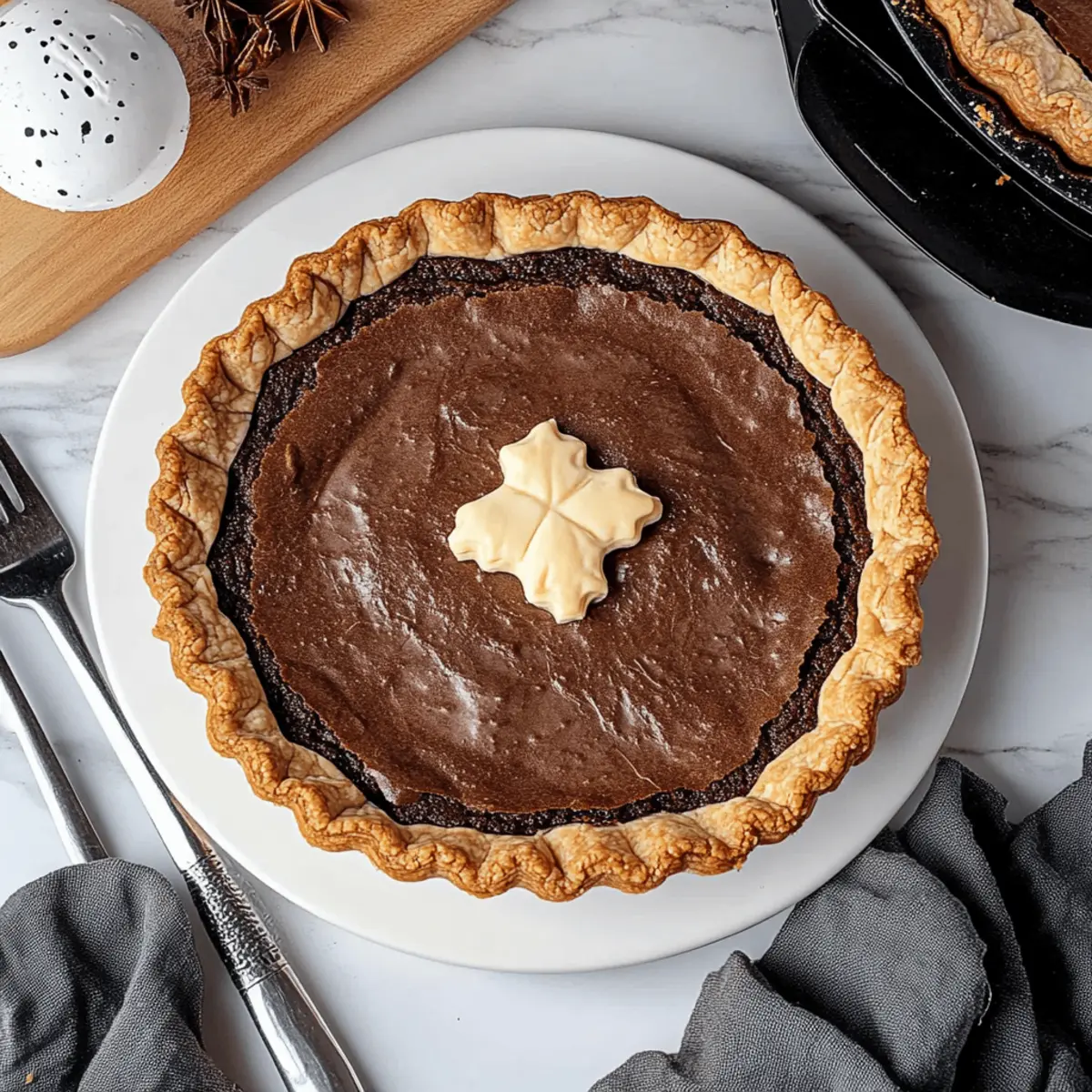 Decadent Brownie Pie: Rich, Fudgy Delight from Scratch