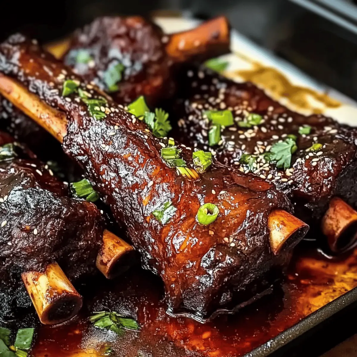 Caramelized Slow Roast Asian Beef Short Rib for Flavorful Feasts