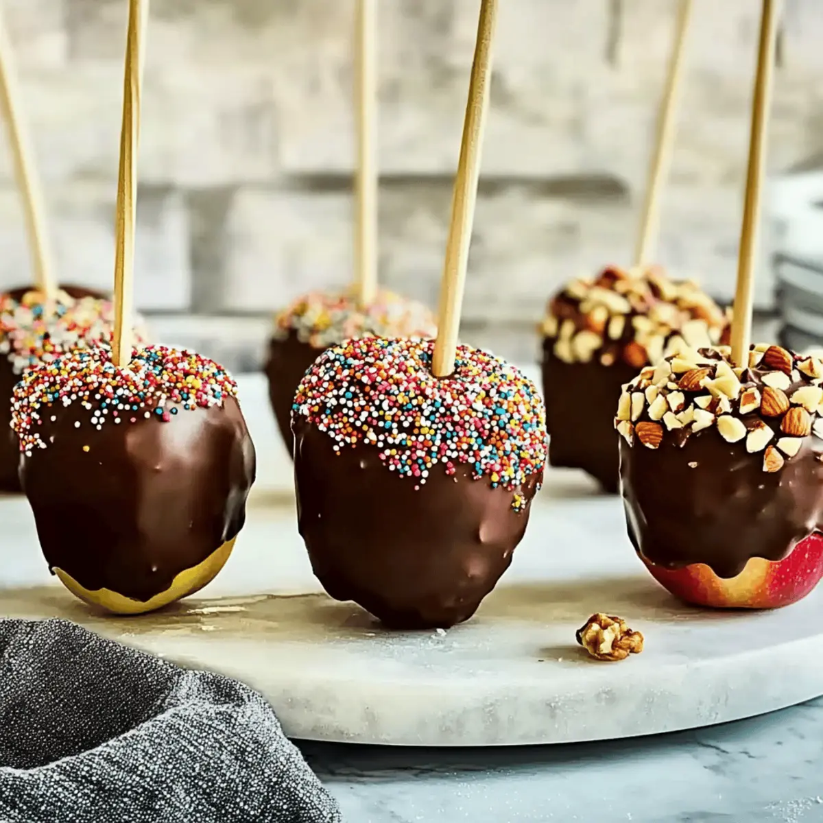 Chocolate Apples: Easy Festive Treats for Kids’ Parties
