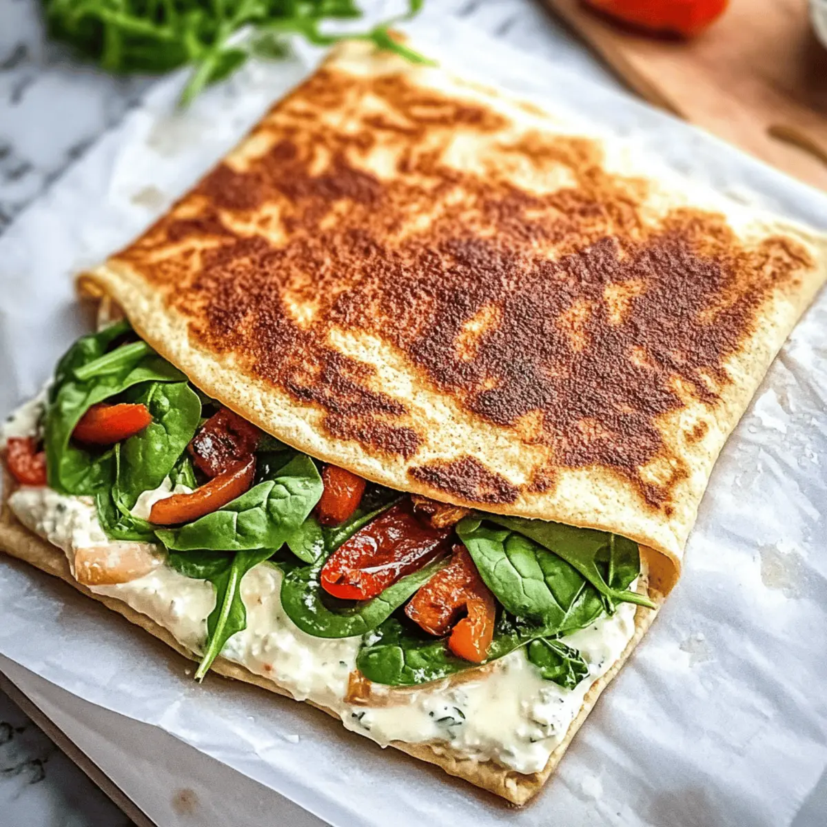 Delicious Cottage Cheese Wraps: Low-Carb Protein Power!