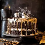 Forbidden Forest Chocolate Butterbeer Cake.