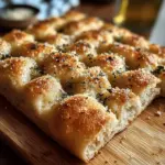 Garlic Parmesan Focaccia