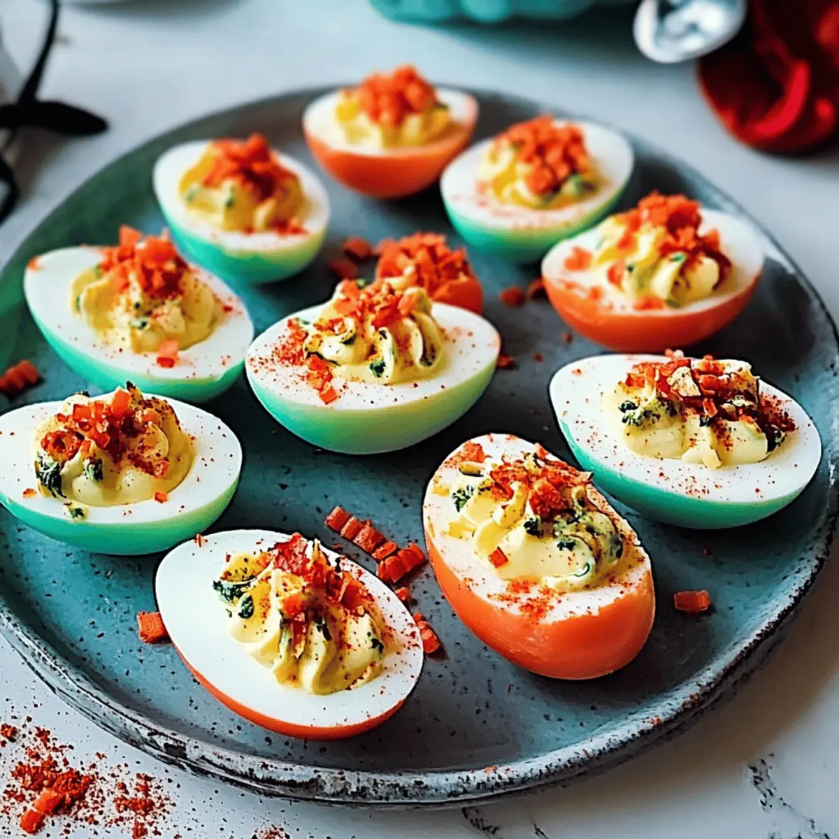 Delicious Halloween Devilled Eggs That Wow Your Guests