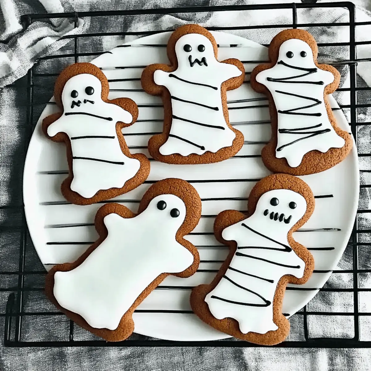 Cute and Chewy Halloween Gingerbread for Spooky Fun
