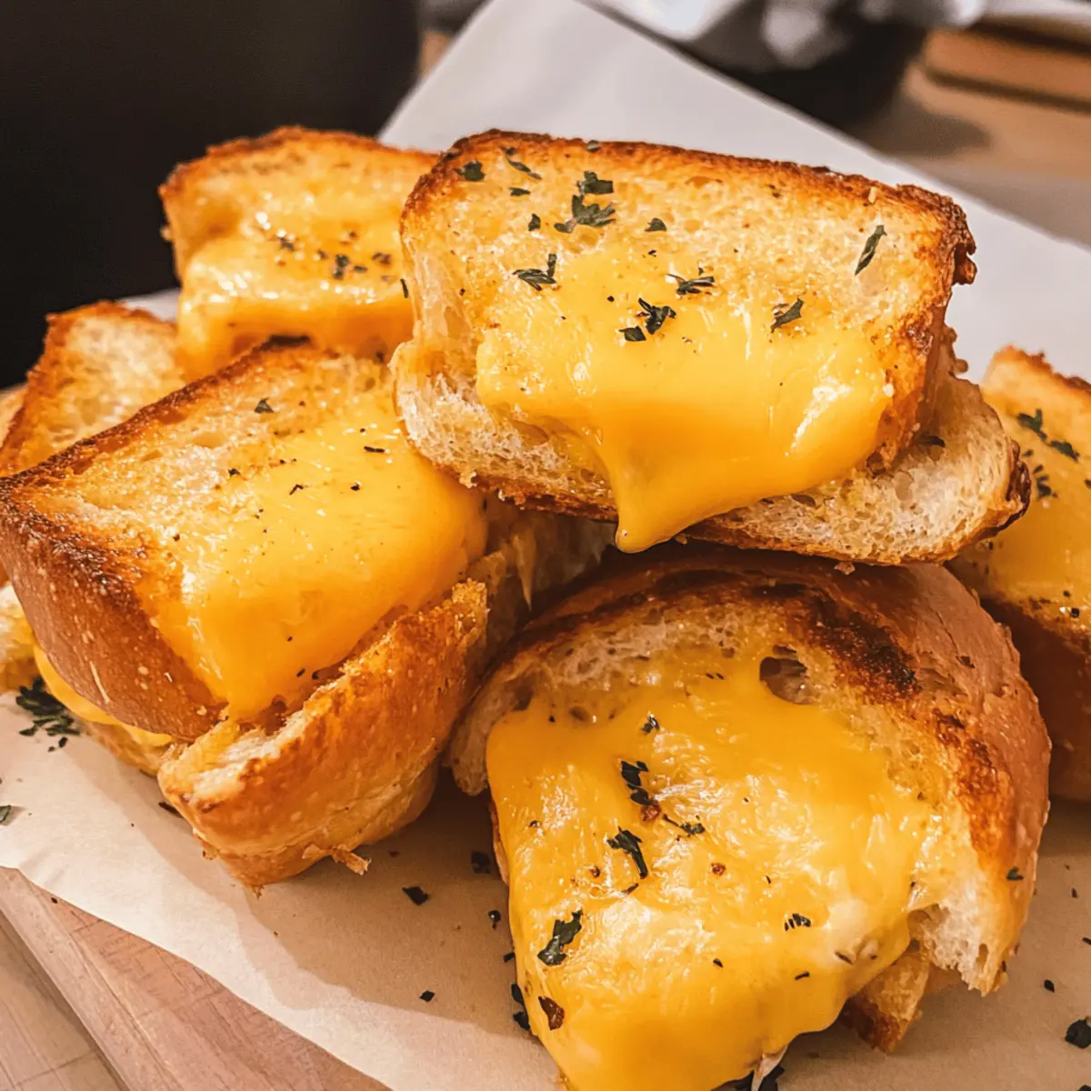 Melt-in-Your-Mouth Hawaiian Roll Grilled Cheese Delight