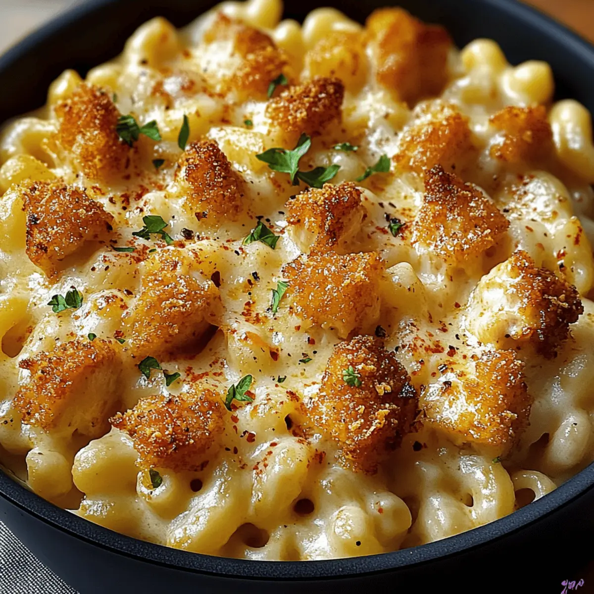 Delicious Honey Pepper Chicken Mac and Cheese for Cozy Nights