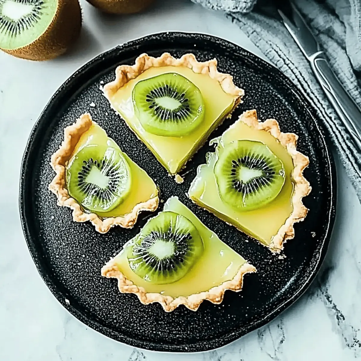 Spooktacular Kiwi Slime Pies Perfect for Halloween Fun