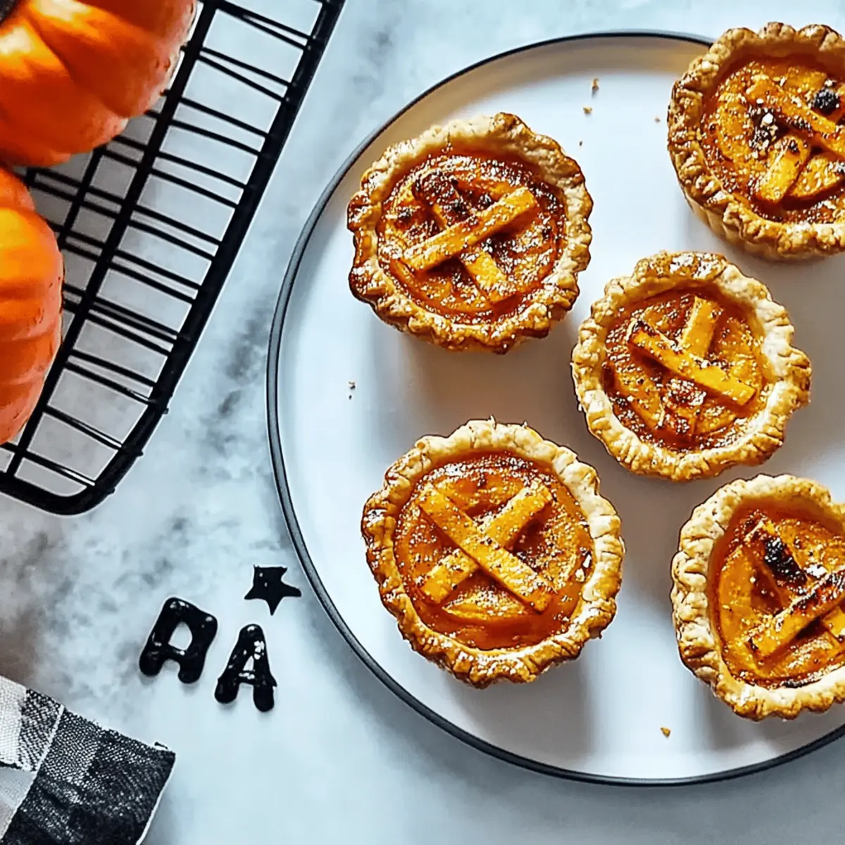Savory Mini Pumpkin & Feta Pies for Festive Fall Gatherings