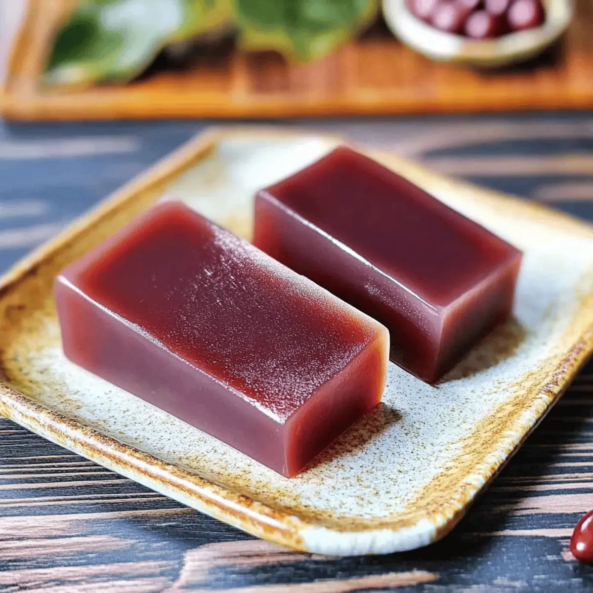 Mizu Yokan: Refreshing Japanese Red Bean Jelly Delight