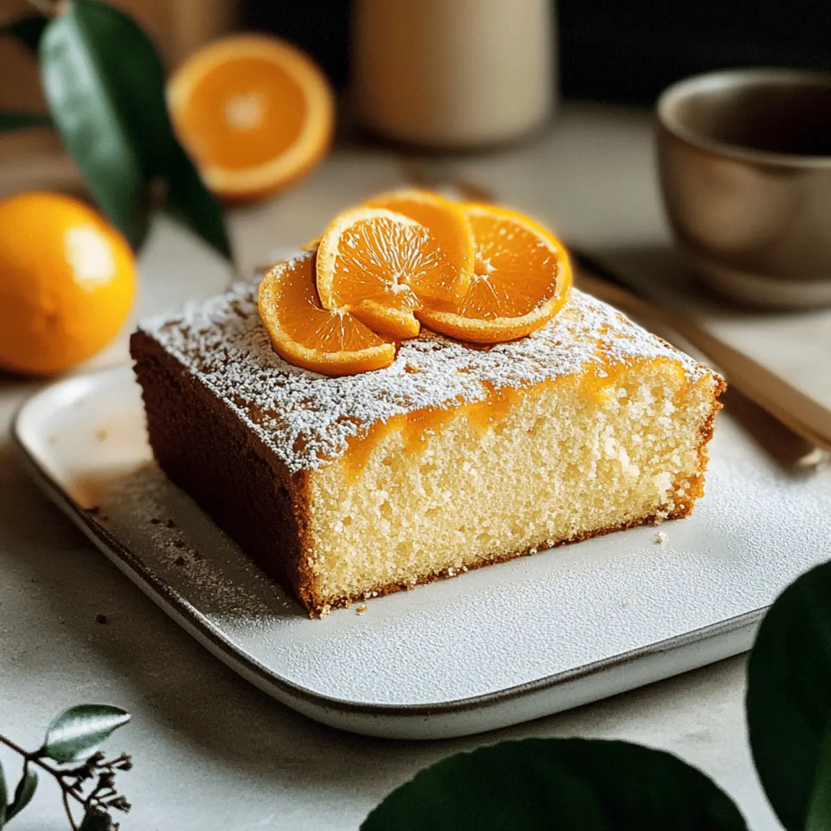 Orange Castella Cake – A Light & Zesty Delight to Savor